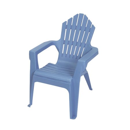 GRACIOUS LIVING PDQ Kiddie Adirondack Chair, Classic Blue - 20 Piece 100554